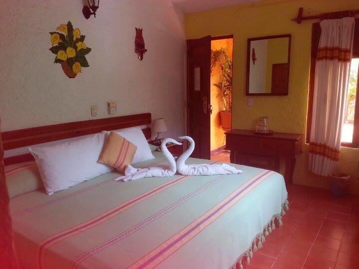 Hotel La Cabana Puerto Ángel Buitenkant foto